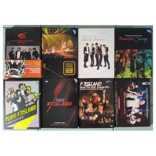 FTISLAND Official DVD KONSER PRELOVED