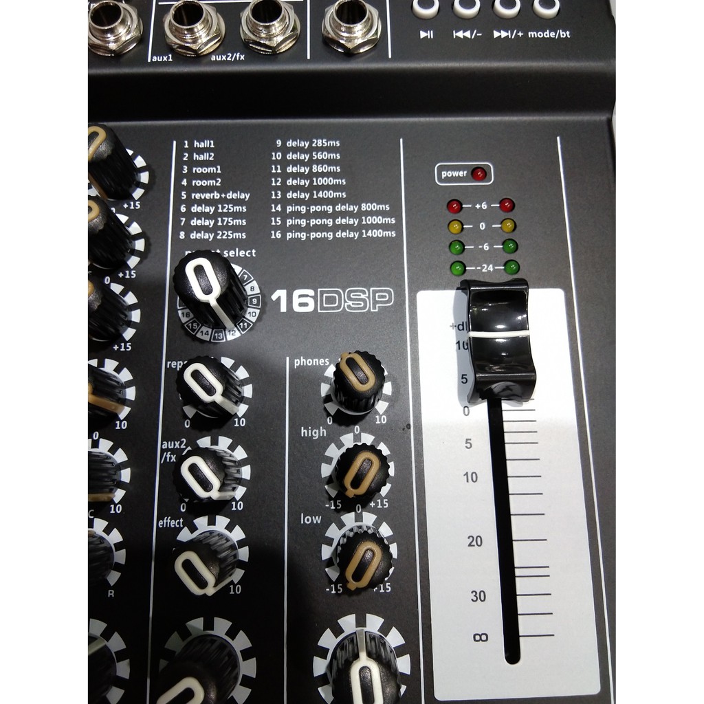 Mixer audio ASHLEY PHONIC8 PHONIC 8 + HARDCASE ORIGINAL