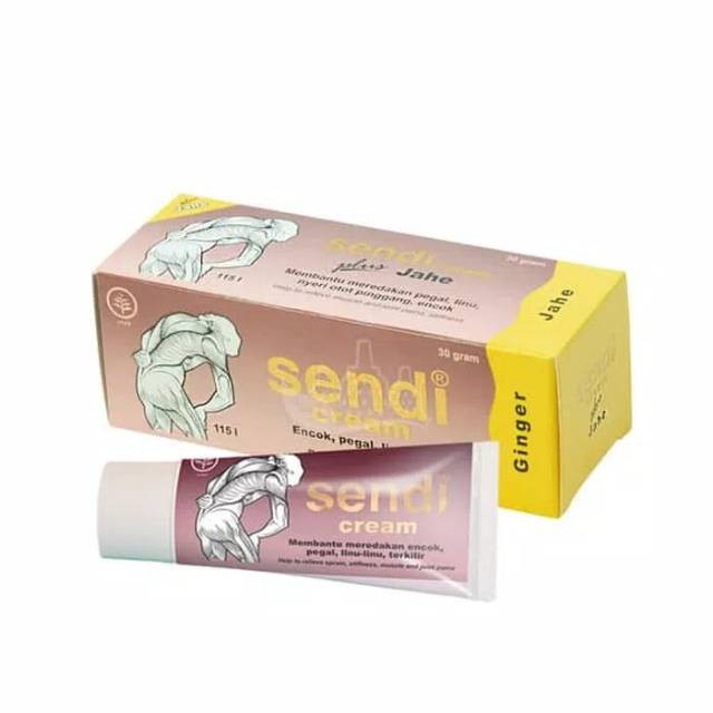 Sendi Cream 60 gram membantu meredakan nyeri dan pegel linu