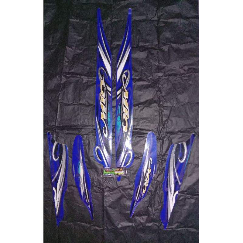 STIKER MIO 2010 STRIPING MIO SMILE