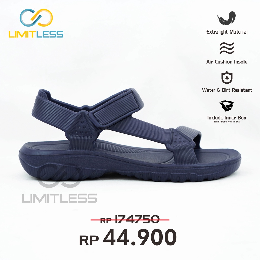 Sandal Gunung Pria Slip On Sepatu Sendal Pria Casual Limitless Sandal Pria Traveling Outdoor Anti Air