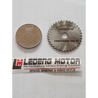 32mm Mata Gerinda Kayu Potong Mini Grinder Hacksaw HSS Tuner Bor Mesin