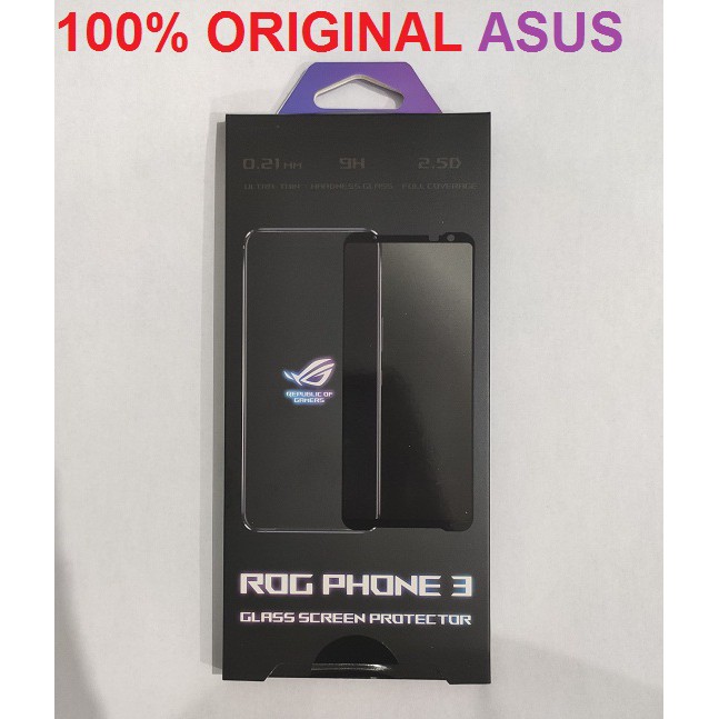 Asus ROG Phone 3 Glass Screen Protector Original Antigores Tempered