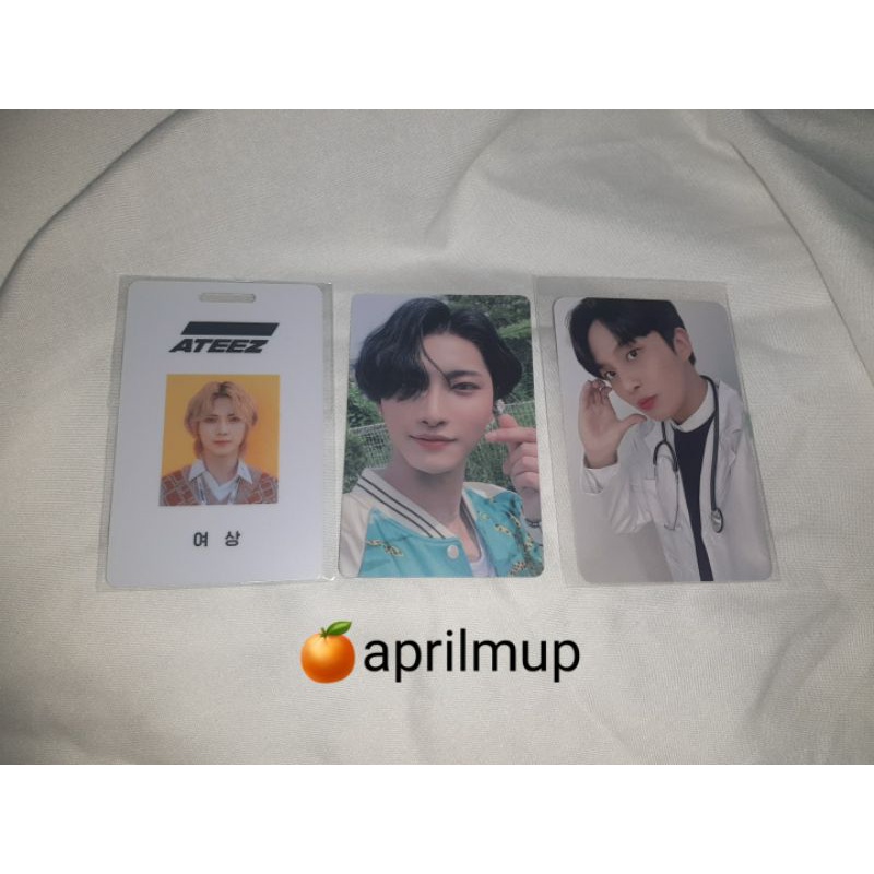 ATEEZ Photocard Seonghwa Jongho Lucky Draw MMT
