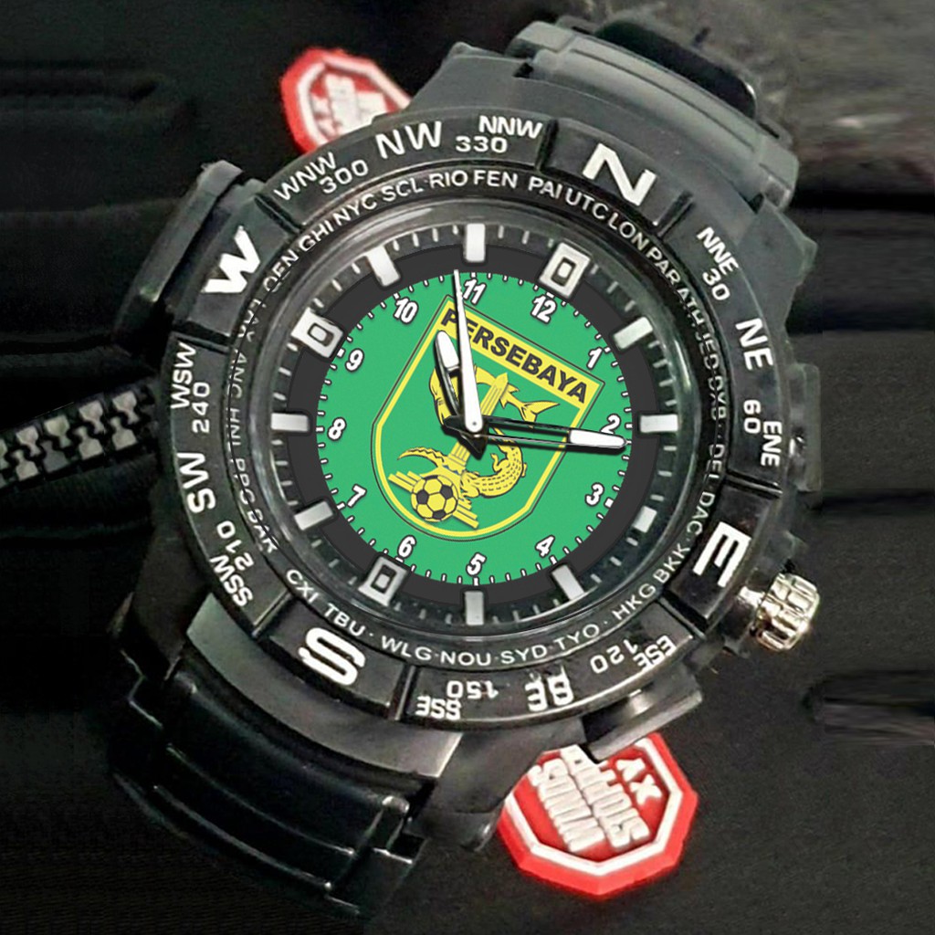 (EXCLUSIVE) Jam Tangan PERSEBAYA motif 11 Sport Bagus