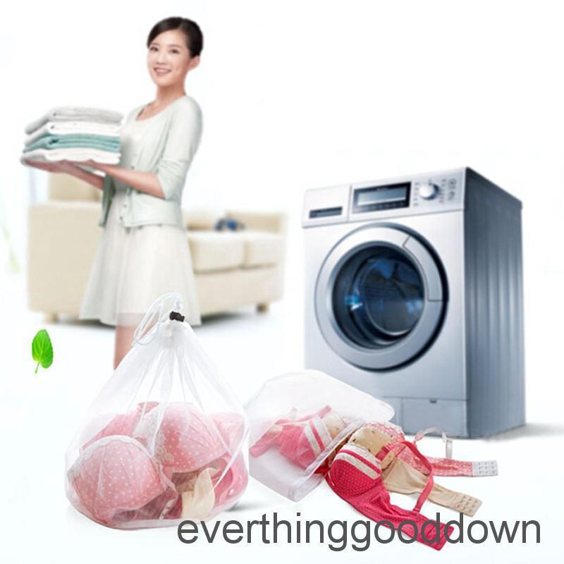 Kantung Tas Mesin Cuci dengan Bahan Jaring Tebal dan Kantung Tas Mesin Cuci dengan Bahan Jaring Tebal dan