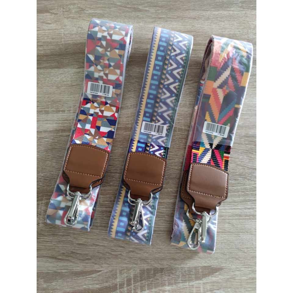 LONGSTRAP 5 CM / TALI TAS SLEMPANG /MS MOTIF/ POLYKATUN/TERLARIS/JAWA TIMUR