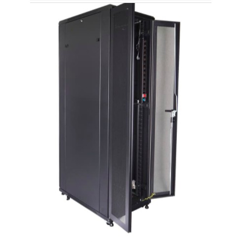 IR9042P - 42U Close Rack Depth 900mm Perforated Door 19&quot; - INDORACK