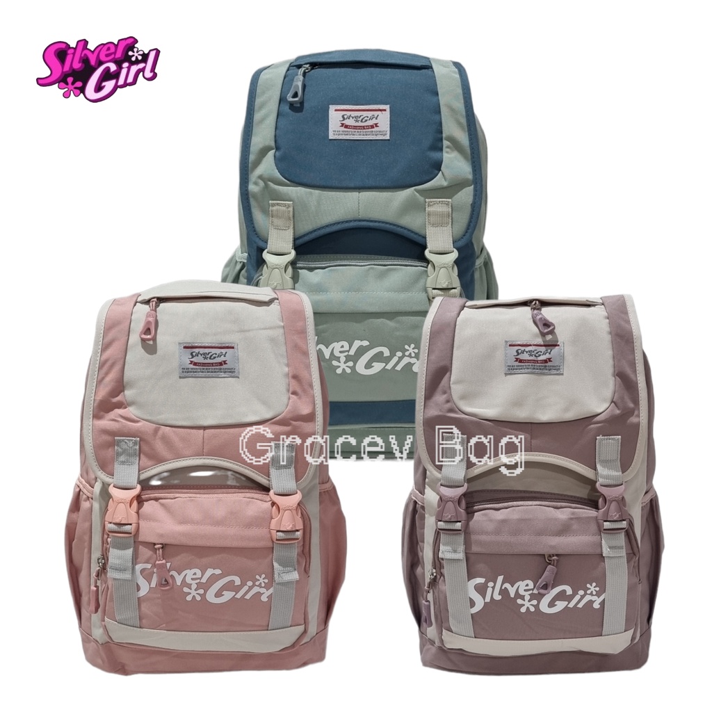 GB-70923F/70723F Tas Ransel Anak Perempuan / Remaja Silvergirl