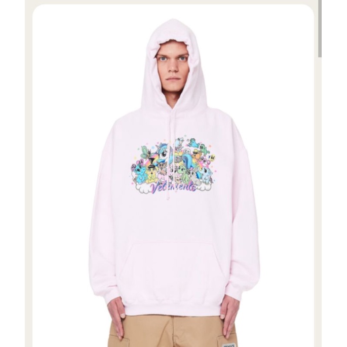 Hoodie Sweater Second Vetements Unicorn (preloved branded)