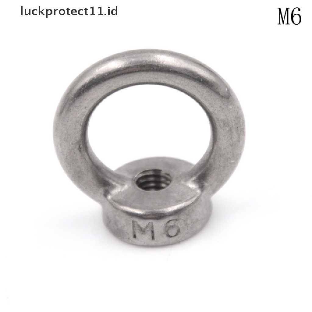 // Hg &amp; ID// Mur Bentuk Cincin Mur Mata Pengangkat Stainless Steel M5/M6/M8/M10/M12 304