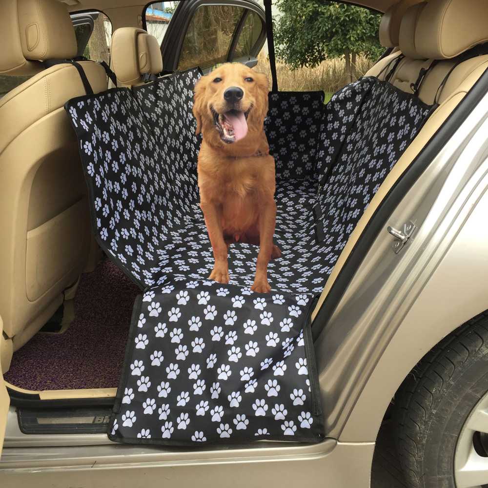 Karpet Matras Cover Alas Duduk Anjing untuk Mobil - SUV YG01-Hitam