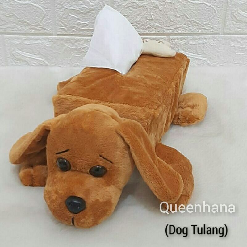 Tempat Tissue Animal  Tissue Lying DogTempat Tissue Boneka Cover Tissue