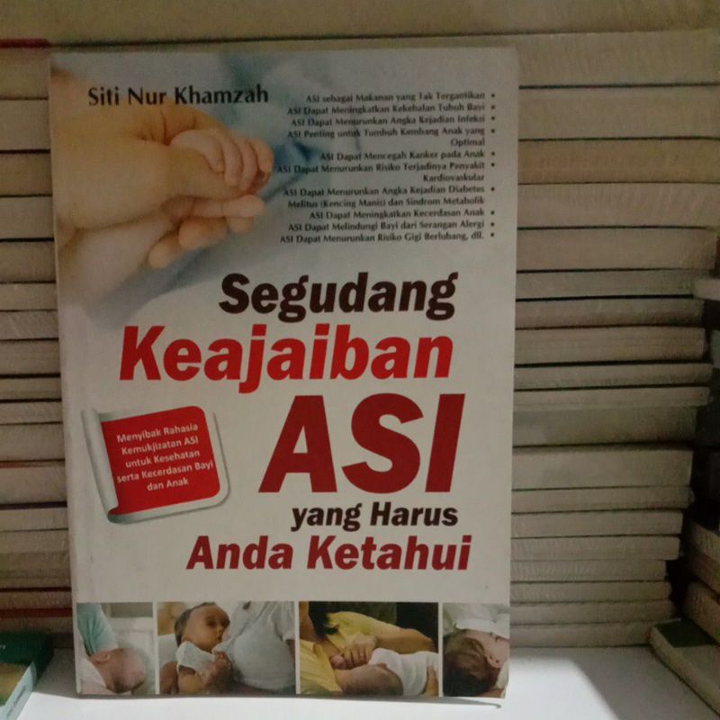 

BUKU SEGUDANG KEAJAIBAN ASI YANG HARUS ANDA KETAHUI