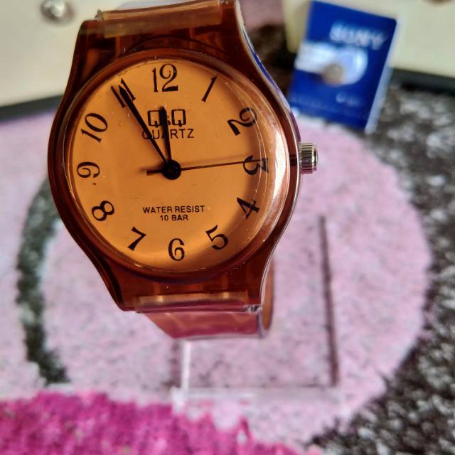 JAM TANGAN JELLY TRANSPARAN