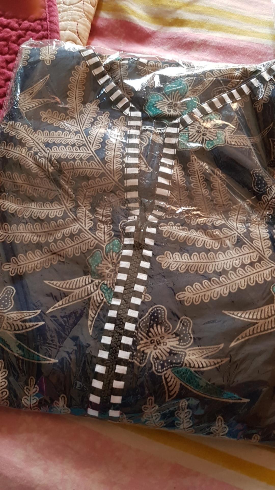 Atasan Wanita Jumbo Batik Jumbo Tunik Batik Lengan Panjang M L Xl Xxxl Jumbo