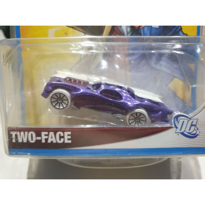 HOT WHEELS TWO FACE DC COMICS