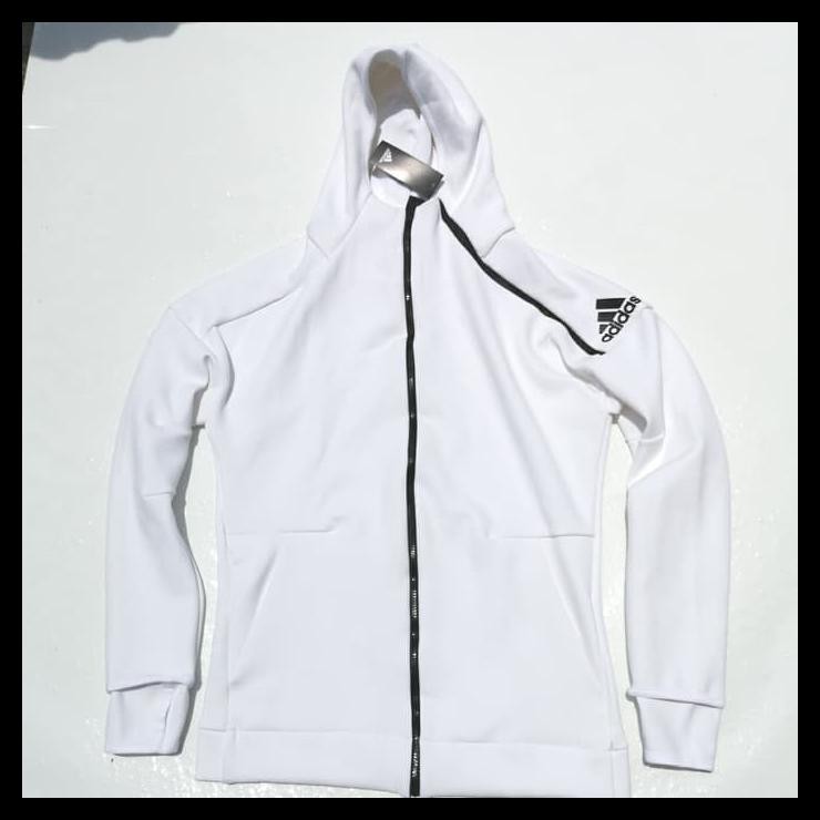 Ina JAKET ADIDAS ZNE HOODIE 3.0 FAST RELEASE WHITE ORI COPY PREMIUM - Putih, L MURAH Kode 1475