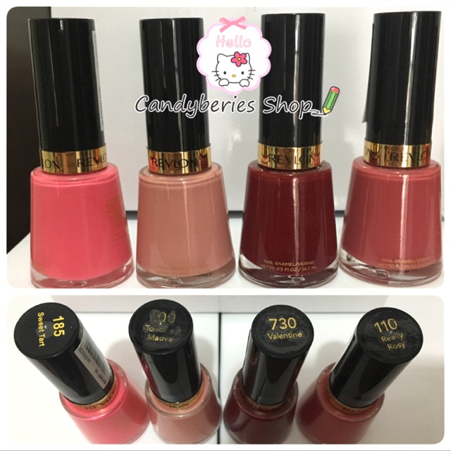 Kutek Revlon  Nail Enamel Shopee Indonesia