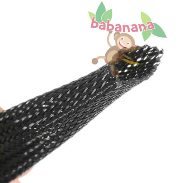 Pembungkus Kabel 4 mm Cable Sleeve Sleeving expandable braided nylon