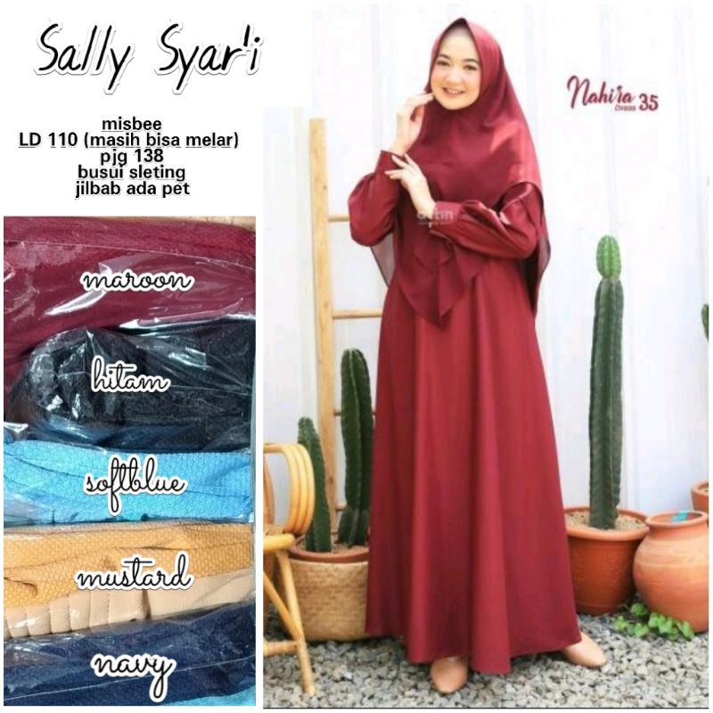 Gamis Set Jilbab | Set Gamis Plus Hijab Kerudung |Gamis Misbi/ Gamis Syari Grosir Seragaman Gamis Po