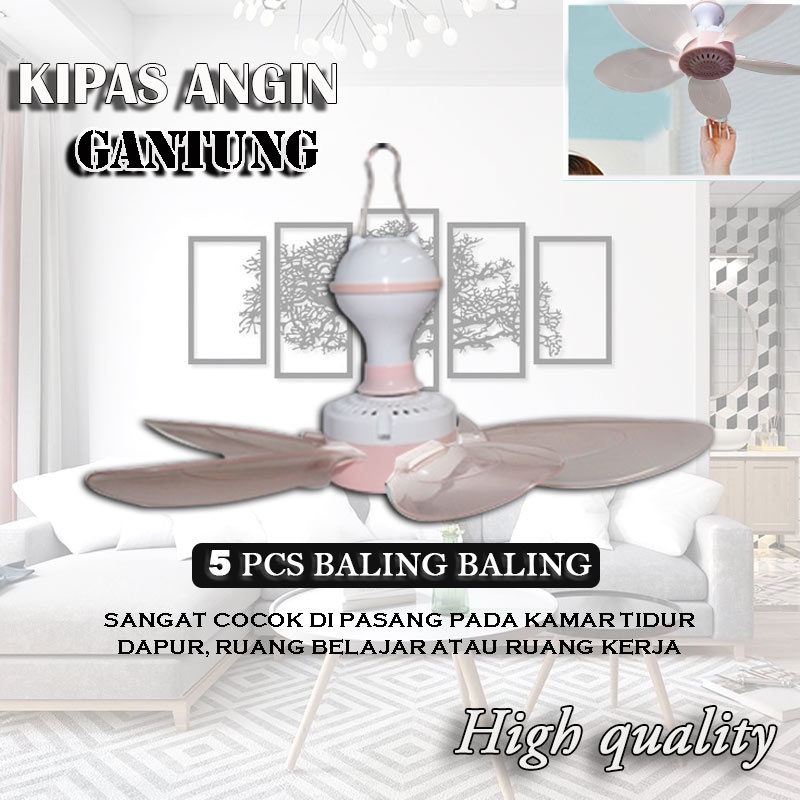 KIPAS ANGIN GANTUNG MINI FAN 20WATT JM-520 JIAMEI