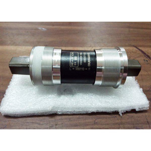Sale Shimano Bb Kotak Un 300 110Mm Model Jadul Vintage Krom Chrome Silver