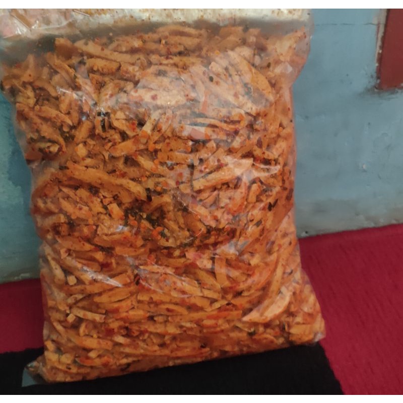 Basreng stik daun jeruk 500 grm / basreng kiloan aroma daun jeruk-7