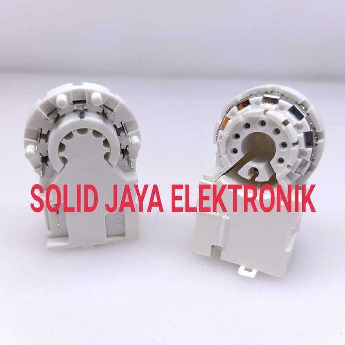 SOKET CRT 7 PIN 7P GZS 8-6-5 SOKET TABUNG TV LEHER KECIL 8 6 5 SOCKET CRT TABUNG LEHER LAYAR KECIL