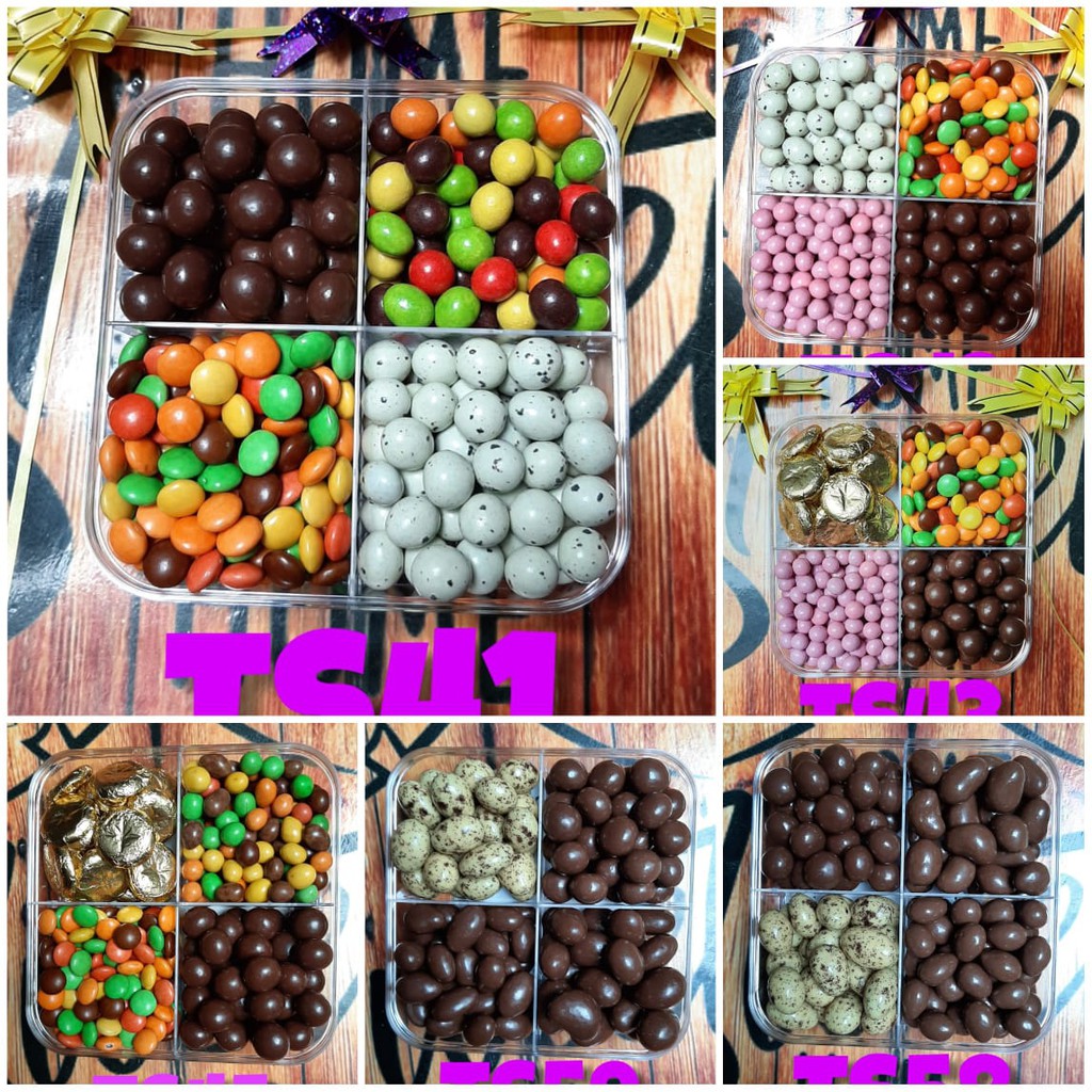 

COKLAT DELFI / SILVERQUEEN / CHUNKY BAR / BITES / A;MOND / LEBARAN / NATAL / TOPLES SEKAT 4