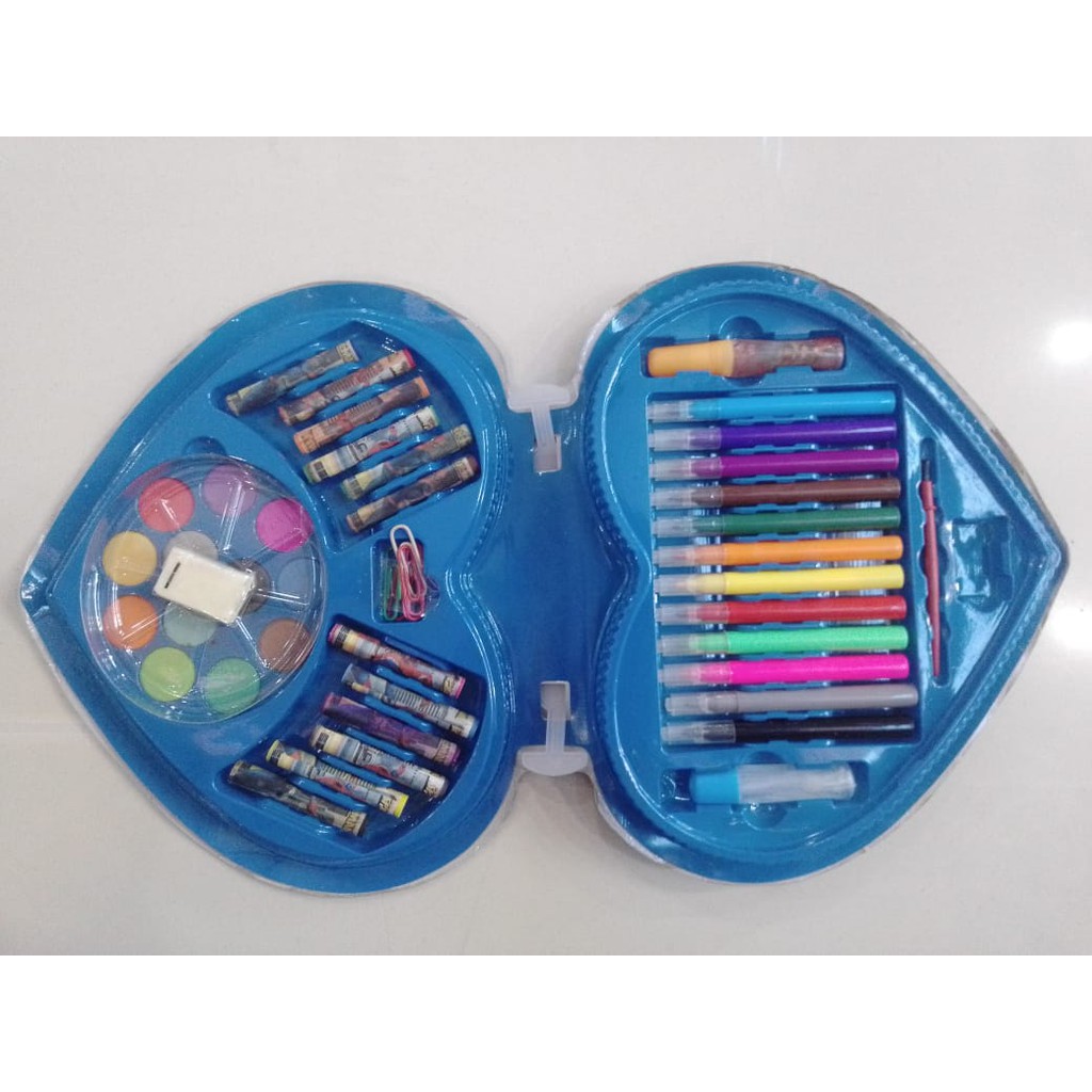 

Crayon art set 0647 spider hati 47 pcs
