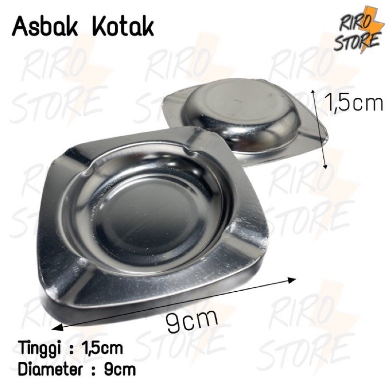 Jual Asbak Murah Asbak Segi Asbak Kotak Asbak Stainless Shopee Indonesia