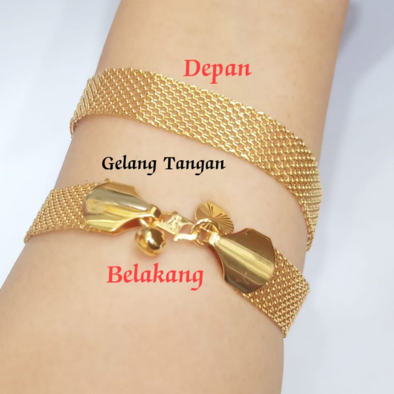 GELANG TANGAN TITANIUM WANITA TERKINI