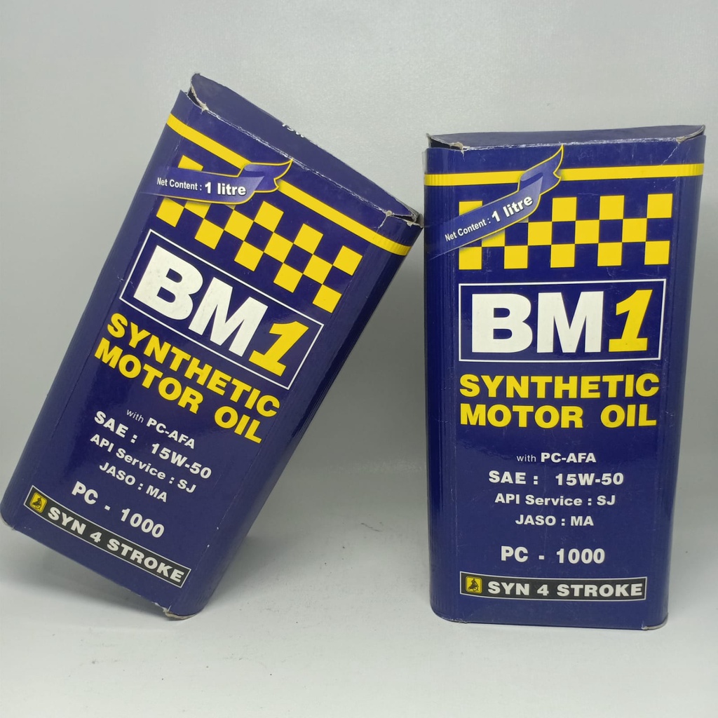 OLI MESIN 4T BEBEK SPORT BM1 PC 1000 SAE 15W-50 1L