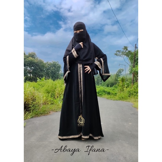 anaya ifana | abaya hitam murah | new collection temboro