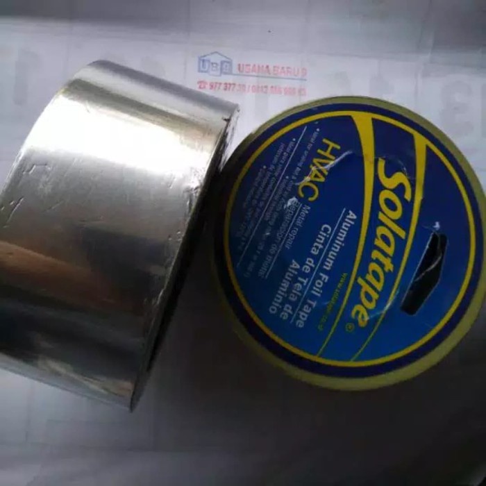 

Mantap Lakban Alumunium Foil Tape / Solatape Alumunium Terlaris