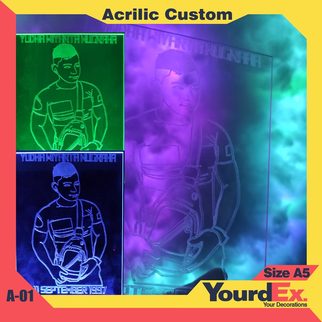 Lampu Tidur Aesthetic | Kado Wisuda / Ulang Tahun | Custom Foto