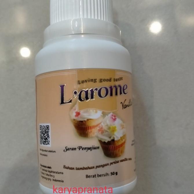 

larome vanilla susu 50gr/larome vanilla milk 50g TERLARIS TERPERCAYA ORIGINAL