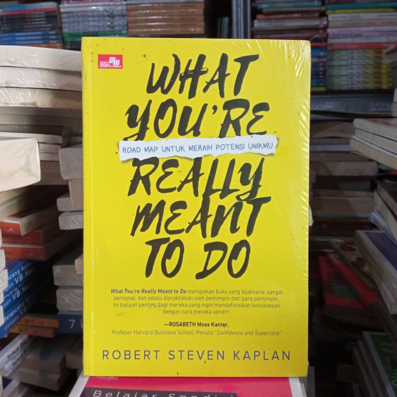 OBRAL MURAH BUKU PENGEMBANGAN DIRI / INSPIRASI / INSPIRATIF / MOTIVASI BISNIS / DI BALIK JARI-JARI / ORIGINAL 2a 9d-What you're really