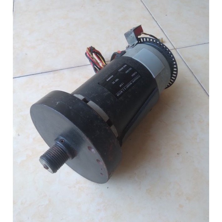 Dc Motor treadmill Permanen Magnet 180V 1.5Hp 4200Rpm