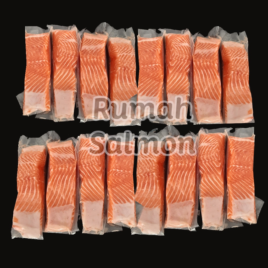 

PROMO Salmon Fresh Sashimi Grade 1 kg / Fillet Salmon Segar