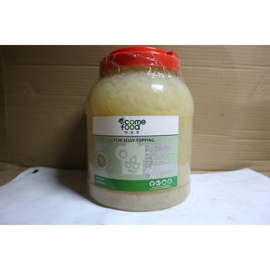 

Come Food Lecy Jelly Topping Minuman kekinian Import Taiwan 3,8Kg