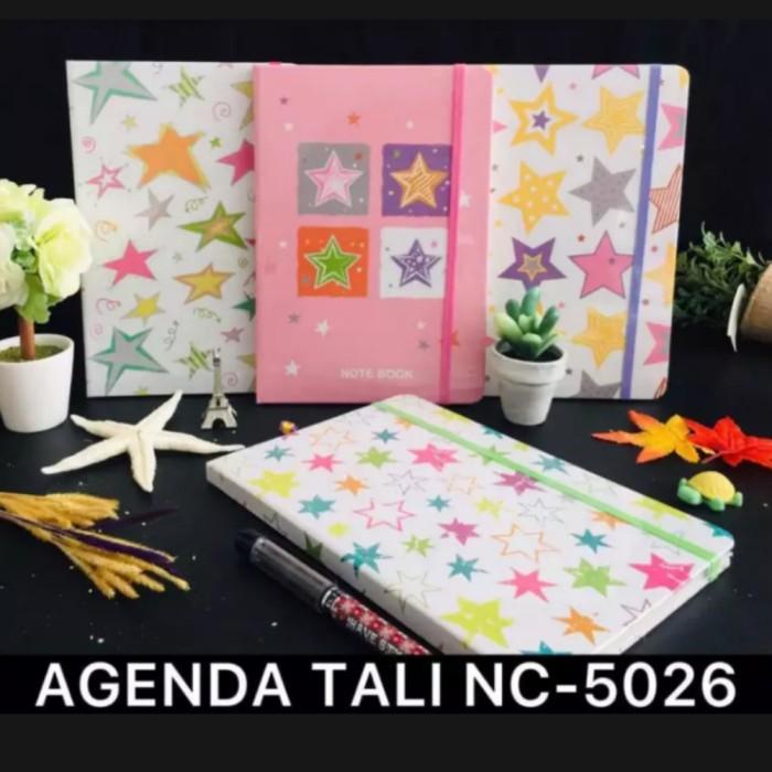 

Agenda Tali A5 / Buku Catatan Fancy / Notebook /Buku Diary Motif Stars