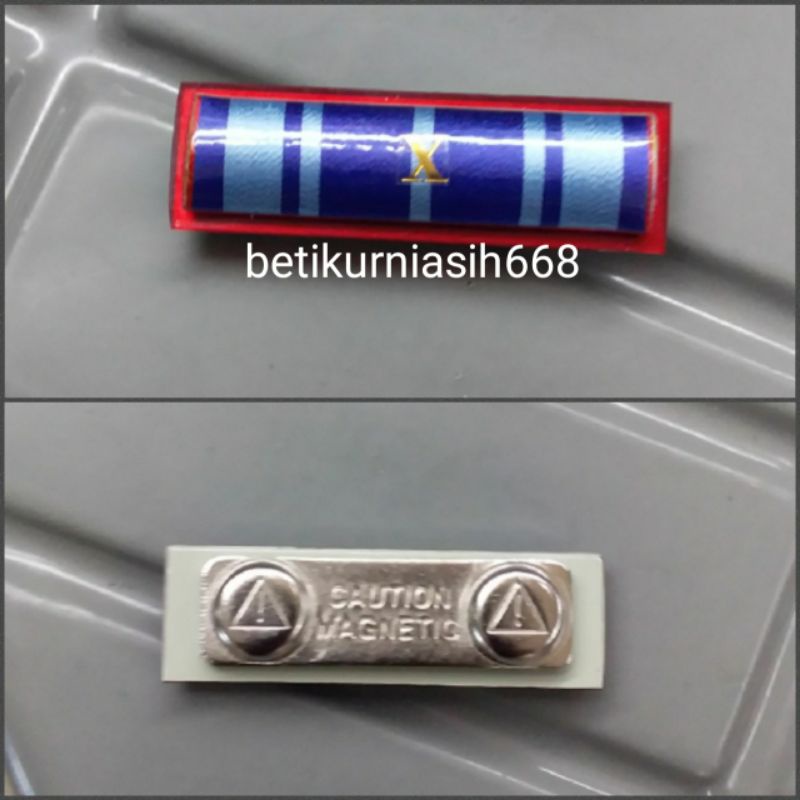 Tanda jasa pns 10tahun magnet