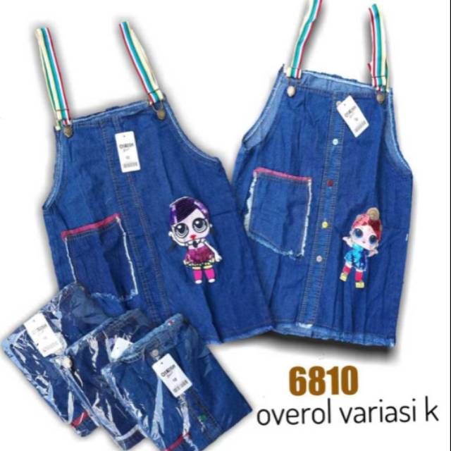 Overall Rok Jeans Anak 81012 (3-6 Tahun)