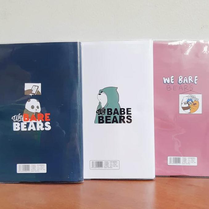

BARU Agenda / Notebook / Buku Tulis We Bare Bears - Pink