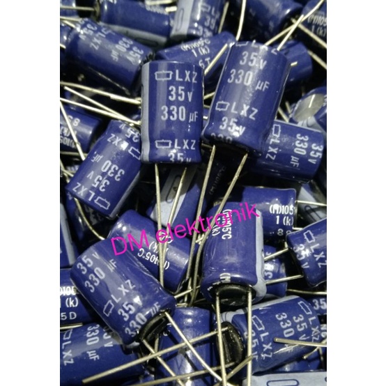 elco 330uf 35v/elco 330uf 35v harga 10pisc