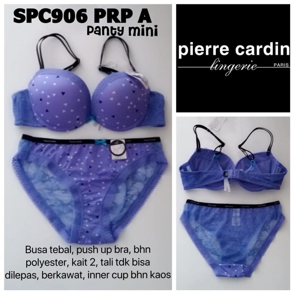 Pierre Cardin Push Up bra 906 PRP A SET size 34B 36B