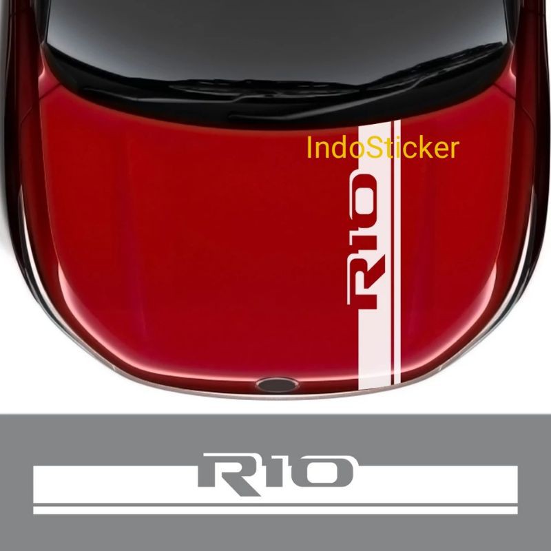 stiker mobil Rio cutting sticker kap KIA Rio