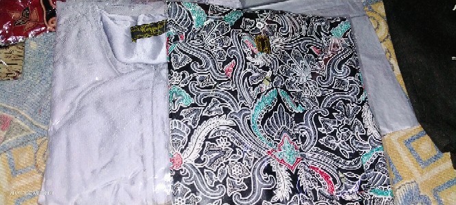 Gamis Couple • Tille Doty Mix Maxmara Original Premium High Quality • Gamis Batik Couple